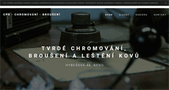 Desktop Screenshot of cpschromovani.cz