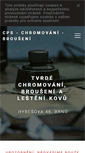 Mobile Screenshot of cpschromovani.cz